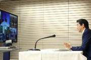 安倍首相「WHOの検証必要」 G7テレビ会議で発言
