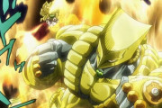 DIO「ザ・ワールド！」→ドゥゥゥン→白黒の世界→ｶﾁｶﾁｶﾁｶﾁ　この演出がアニメ版で初出という事実