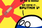 【ロシア】ロシアがスプートニクを作るよ【ポーランドボール】