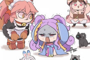 【FGO】色々な猫に囲まれたふーやーちゃん！！　フォウ君は猫なのか....？