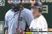 岡本和真(24).261 18本(1位) 49点(1位)OPS.899←こいつが騒がれない理由