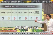 【画像】某野球選手「えっ...このゲームの俺の性能低すぎない？」