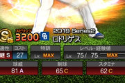 【プロスピA】まだ使う予定ありそうなシルエット選手は1年後までとっておいても良いぞ