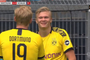 ◆ブンデス◆ドルトムントFWハートランドのリーグ再開第一号ゴールのワンタッチが旨すぎると話題に！