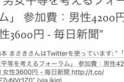 【悲報】立憲公式Twitter「“性別に基づく偏見”を行っているのは主に男性です！反省して！」