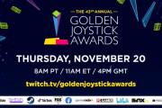 「Golden Joystick Awards」授賞式は11/21 1:00～。ニコニコ動画でも配信