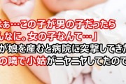 姑「はぁ…この子が男の子だったらどんなに。女の子なんて…」私が娘を産むと病院に突撃してきた。姑の隣で小姑がニヤニヤしてたので…
