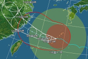 台風13号接近で中国東部に最高レベルの警戒警報、1500便以上が欠航 [8/9]