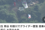 【埼玉】利根川でグライダー墜落 搭乗の20代女性が死亡