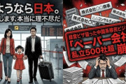【速報】ビザ厳格化に「さようなら日本。帰国します、本当に理不尽だ」経営ビザ狙った中国系移民ビジネス「ペーパー会社」乱立500社超