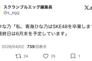 SKE48青海ひな乃卒業発表