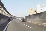 【動画】教習所さん、高速教習中に『事故』を目撃してしまうｗｗｗｗｗ