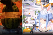 【悲報】人気VTuberの「輪ゴムでスイカ割り」、ガチのマジでヤバ過ぎると話題にｗｗｗｗ