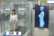【画像】女子アナさん、最新の保安検査システムで裸があらわになってしまう