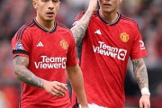 マンUに痛手…DFリサンドロ・マルティネスとリンデロフが1カ月の負傷離脱