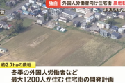 【北海道】農地転用し外国人向け住宅街計画　町民反発も…北海道知事「労働力確保も大切」