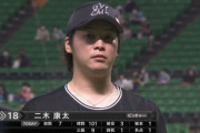ロッテ二木 15試合 9勝3敗 防3.40 92.2回