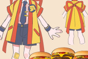 【画像】マック公式キャラ「いまだけダブチ食べ美」、早くも二次創作のネタにされまくってしまうwwww