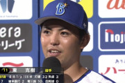 東克樹(27) 14勝2敗 2.17 投球回149.1 与四球14 勝率.875←このNO.1左腕が去年まで全く話題になってなかった事実