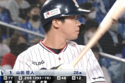 山田 .265 12本塁打48打点OPS.810