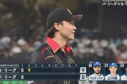 山崎福也「歴史的な記録を作れたので。良くはないですけど、名前を刻めたので、そこはしっかりとこれから誇りに思って（笑い）」
