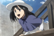 進撃の巨人のミカサとかいう幼少期からの劣化が食い止めれらない女