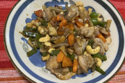 血筋かなあ、見た目が…  〜　福島みずほ「久しぶりに作ったピーマン鶏肉のカシュナッツ炒め」