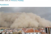 【サンドストーム】トルコの首都に「巨大な砂嵐」が出現…街を覆い尽くし、飲み込まれる映像が凄い