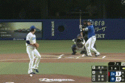 【中日対DeNA5回戦】DeNA・牧、中日・涌井から第3号3ランホームラン！！！！！！！！！