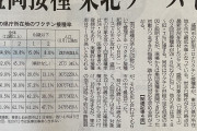 【悲報】岩手県盛岡市、ワクチン接種率18.1%の闇