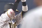 満塁男が本領発揮！木浪がライト線2点タイムリーツーベースヒット！