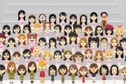 【画像】AKBヲタクがトモダチコレクションでメンバーを作った結果wwwwww