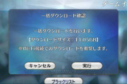 【ネタ】FGO、オープンワールドだとやっぱり容量デカいね！