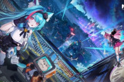 【速報】中国さん、またしてもアニメ調オープンワールドソシャゲ『Neverness to Everness』を発表！。キャラは可愛いし自由度高いし車も運転できるぞ！　日本もいい加減こういうの作れよ