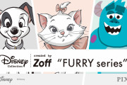「ディズニー＆ピクサー×Zoff」マリーちゃん・サリーら“ふわもこ”たちがスタイリッシュに！