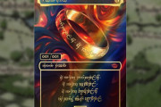 『MTG』ロード・オブ・ザ・リングコラボに世界で1枚だけの超レアカード《一つの指輪》を収録！原作を完全再現ｗｗｗｗ