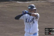 西武モンテル、ファーム初ヒット初盗塁！