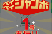 ワイ「支払いpaypayで」paypay「当たりぃぃぃいいいいい！イェェェェエエエイ！(ポイント+0.5%)」