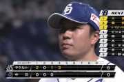 大野雄大、バンテリンドームで大炎上　ヤクルト打線につかまり6失点
