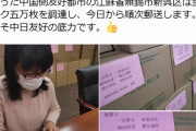 ( ´_ゝ`) 愛知・豊川市「マスク４５００枚送ったよね、返して！」→中国、マスク５００００枚を緊急支援