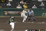【阪神】6回裏 木浪、第1号ツーランホームラン！！！！！