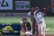今宮健太 高め捉えて逆方向11号2ラン！