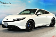 ホンダ新型「プレリュード」“市販前モデル”初公開！  [4/2]