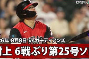 村上宗隆の第２５号ホームランにMLBファン騒然！←「素晴らしいパワーだ！」（海外の反応）
