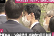 西村コロナ担当大臣がきょう自宅待機に　新型コロナに感染した職員が１９日に視察に同行 ★2