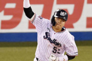 村上宗隆(19) 打率.232(396-92)、26本塁打(4位)、81打点(1位)、141三振(1位)、OPS.797
