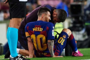 【リーガエスパニョーラ】メッシ、今季初先発も負傷交代　指揮官は「違和感以上のものではない」と“軽傷”強調