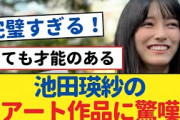 乃木坂46のアーティスト、池田瑛紗が制作したアート作品に驚嘆！【乃木坂工事中・乃木坂 46・乃木坂配信中】#池田瑛紗 #乃木坂46