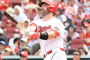 カープ・デビッドソン、11号2ランホームラン！2戦連続の先制弾で巨人戦6発目！