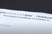 ワクチンパスポート12月にもオンラインで発行へ